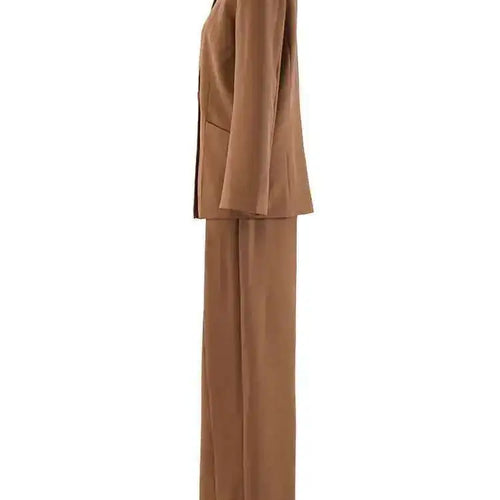 Load image into Gallery viewer, Big Size Blazer Pleated Wide Leg Pants Two Piece Suit New V-Neck Long Sleeve Women Fashion Tide Spring Autumn 2025 CPDB248
