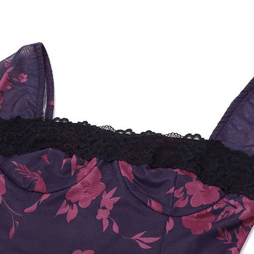 Load image into Gallery viewer, Elegant Backless Print Maxi Dress For Women Autumn Winter New Square Collar Long Sleeve Bodycon Club Party Sexy Dress
