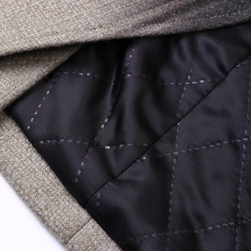 Load image into Gallery viewer, Loose Fit Irregular Button Elegant  Woolen Coat New Lapel Long Sleeve Women Jacket Fashion Tide Autumn Winter 2025 1DH3587
