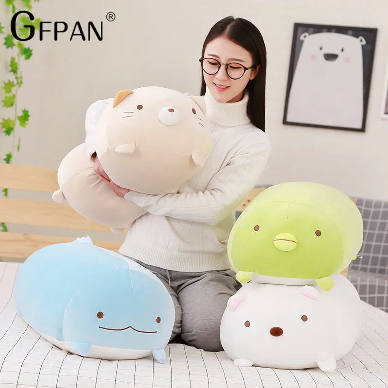 1pc 28/60/90cm Japanese Animation Sumikko Gurashi Plush Toys Cartoon Doll Soft Pillow Best Gifts for Kids Baby