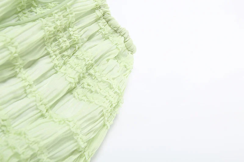 Summer Fashion Skirt Two Piece Sets Women Halter Tank Tops And Hot Skirt Female Beach Club Party Sexy 2 Piece Set