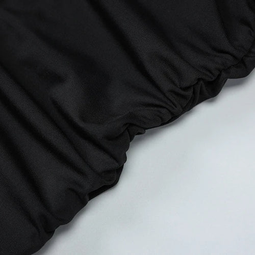 Load image into Gallery viewer, Hollow Out Lace Draped Sexy Maxi Dress For Women Gown Fashion One Shoulder Sleeveless Backless Bodycon Long Dress
