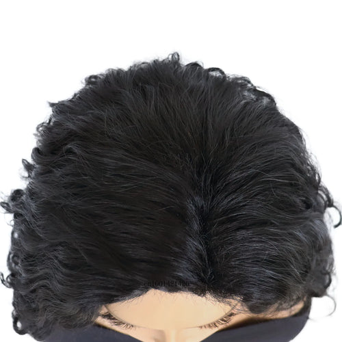 Load image into Gallery viewer, Long Black Wigs for Women Synthetic Hair Cosplay Wig with Free Part Hairline Thick Big Volume Costume Wigs Black Color Halloween
