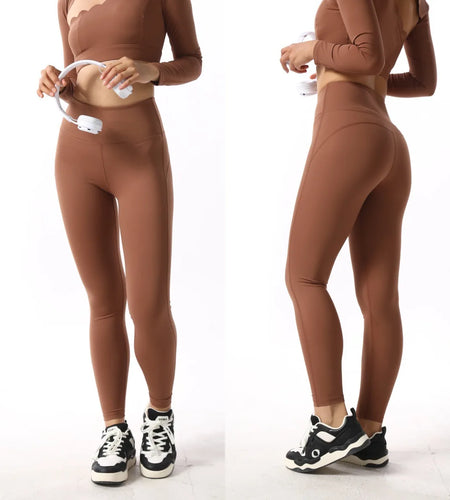 Nude Feeling Yoga Leggings Women Sports Pants Tights Seamless Sport Femme Gym Leggins Workout Fitness Pants