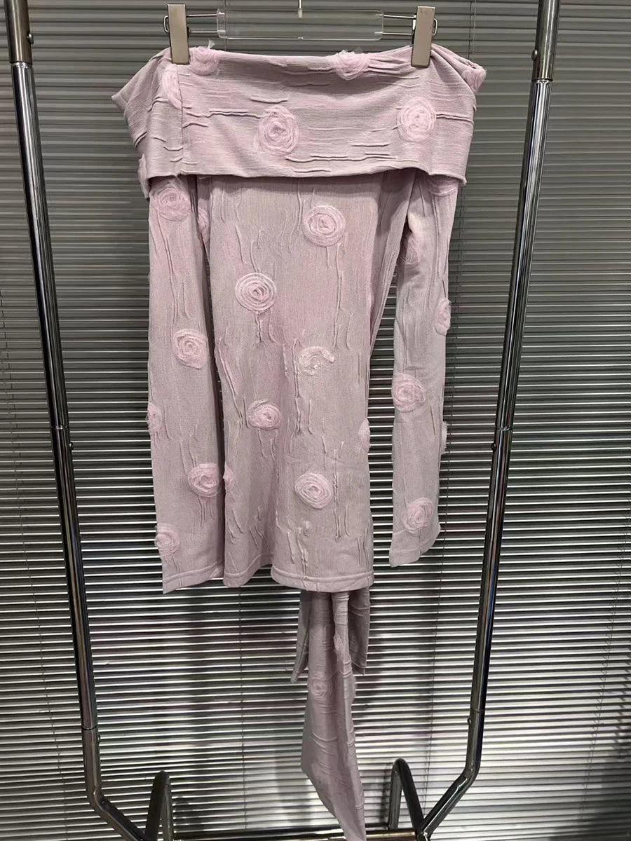 Slimming Spliced Appliques Elegant Vests for Women Slash Neck Long Sleeves Patchwork Folds Vest Female Clothing New