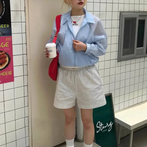 Load image into Gallery viewer, Korean Shorts Women 2024 New Bottoms Streetwear Casual Embroidery Bow Sweet Short Femme Cotton Pants Pantalones Cortos De Mujer
