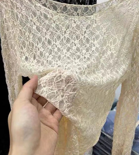 Women Long-sleeved Sexy Slim Fitting Underwear Trend in Spring Autumn 2025