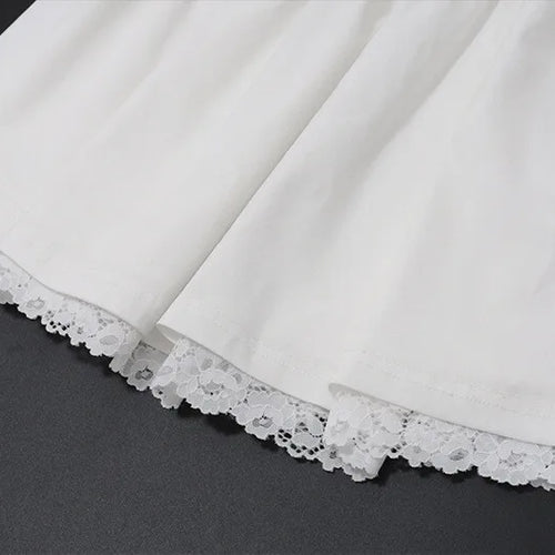 Load image into Gallery viewer, Off-shoulder Backless Sexy Mini Dress Women Robe Fashion White Strapless Sleeveless High Waist Lace Club Dress Female
