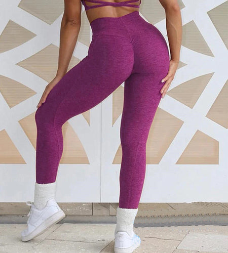Nylon Scrunch Booty High Waist Yoga Pants Women Scrunch Butt Yoga Leggings Workout Gym Tights Sexy Sports Legging Active Wear