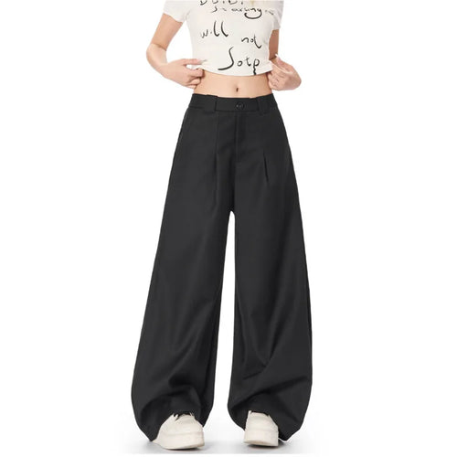 Load image into Gallery viewer, Men's Simple Suit Pants Curved Knife Stylish Solid Color High Street New American Style Male Casual Trousers 9W1924
