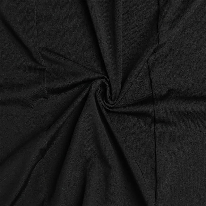 Elegant Strapless Sexy Two Piece Set Women Sleeveless Crop Top And High Split Skirt Matching Sets Party Dress Sets