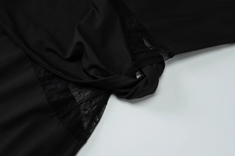 Sheer Lace Sleeveless Sexy Maxi Dress For Women Gown Summer Patchwork Fashion O Neck Bodycon Long Tank Dress Vestido