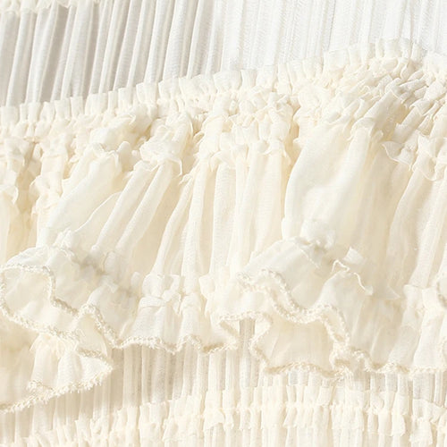 Load image into Gallery viewer, Women Khaki Lace Ruffles Big Size Long Trench New Lapel Long Sleeve Windbreaker Fashion Tide Spring Autumn 2025 7AB8040
