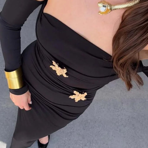 Load image into Gallery viewer, Elegant Strapless Bodycon Party Club Evening Dress Women Sexy Sleeveless Backless Summer New 2025 Slim Female Vestido

