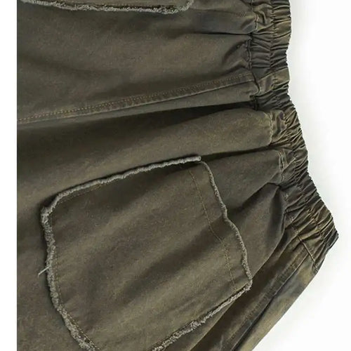 Load image into Gallery viewer, High Waist Black Pockets Burr Fold Vintage Wide Leg Jeans New Women Trousers Fashion Tide Spring Autumn 2025 1DH9666
