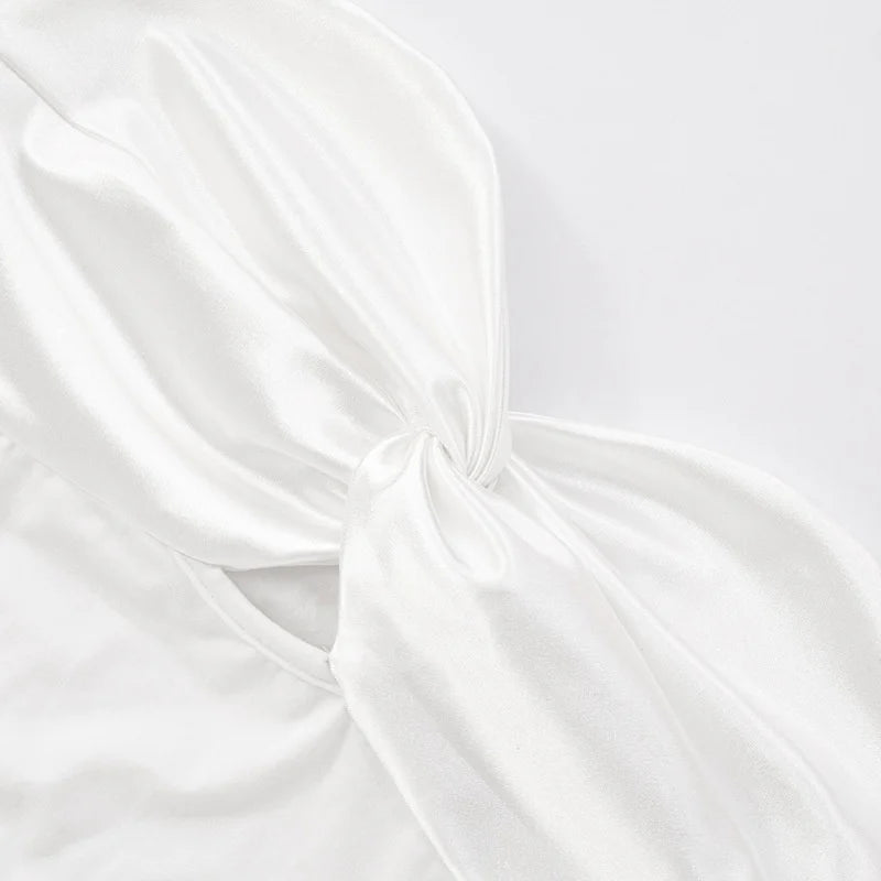 Sexy 2 Pieces Sets For Women Off-shoulder Strapless Hollow Out Bodysuit And Hot Skirt Two Pieces Sets Sexy Suit