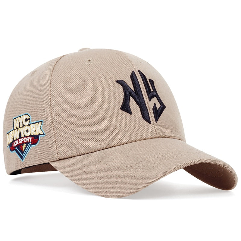 Men Baseball Cap Cotton hip hop snapback Hat For Men Women adult Outdoor casual Sun Hats Letter embroidery Trucker Caps