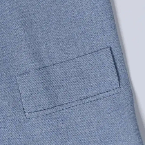 Load image into Gallery viewer, Women Blue Big Size Long Elegant Blazer New Lapel Long Sleeve Loose Fit Jacket Fashion Tide Spring Autumn 2025 2AAA0
