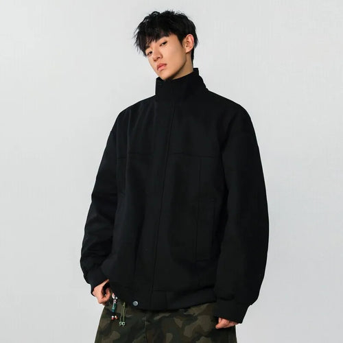 Load image into Gallery viewer, Spring Male Hooded Jacket Solid Color New High Street American Tide Fanshionable Style Fake Two Piece Jackets 9W1274
