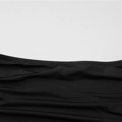 Load image into Gallery viewer, Black Sexy Dress Sets Women Spaghetti Strap Bodysuit And Maxi Skirt Matching Sets Backless Slim Fit Long Skirt Set
