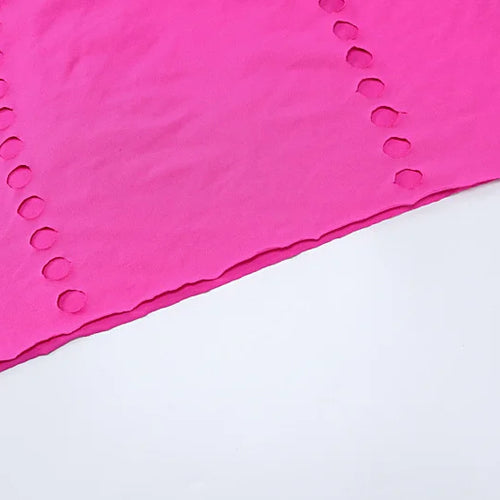 Load image into Gallery viewer, Black Hollow Out Sexy Mini Dress For Women 2023 Spring New O Neck Full Sleeve Bodycon Club Party Short Dress Vestido
