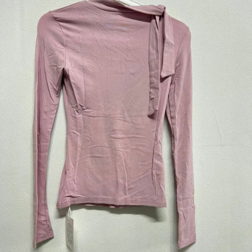 Load image into Gallery viewer, Women Vintage Y2k Aesthetic T-shirts Streetwear Bow Bottoming Grunge Fairy Tshirts 2025 Spring Half Harajuku Solid Simple Tees
