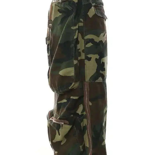 Load image into Gallery viewer, High Elastic Waist Orange Pocket Zipper Long Casual Half-body Skirt Women Fashion Tide New Spring Autumn 2025 1DE9890
