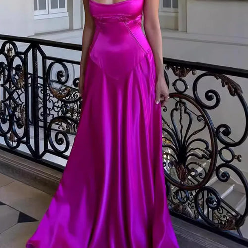 Load image into Gallery viewer, Sexy Camisole Slim Backless Long Dress For Women Elegant Sleeveless Party Club Evening Dress Summer New 2025 Vestidos
