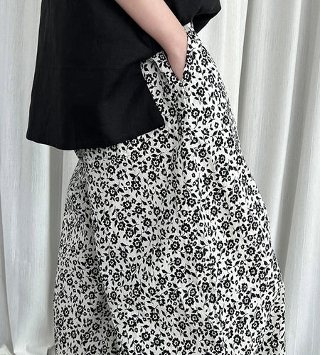 High Elastic Waist Floral Pattern Printed Long Wide Leg Pants New Trousers Women Fashion Tide Spring Autumn 2025 1DJ1473