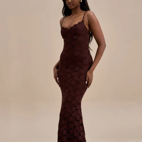 Load image into Gallery viewer, Spaghetti Strap Backless Sexy Maxi Dress For Women Gown Elegant Sleeveless Evening Club Party Bodycon Dress Clubwear
