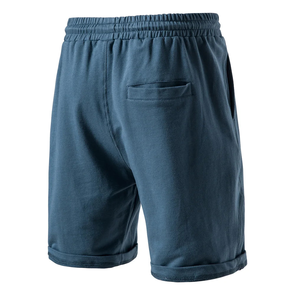 100% Cotton Sweatpants Shorts Men Quality Casual Sport Gym Running Short Pants Summer Fitness Shorts for Men