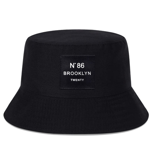 Load image into Gallery viewer, Spring Summer Brooklyn panama Bucket Hat Fisherman Hat Outdoor Travel Hat Fashion Sun Hats for Men Women Bob Panama bucket Hats
