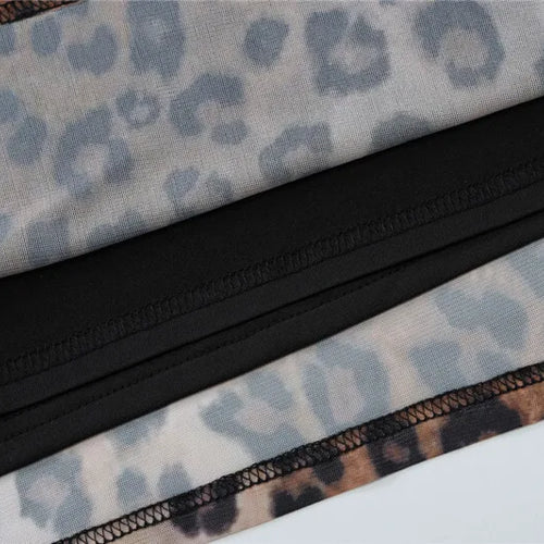 Load image into Gallery viewer, Leopard Print Backless Sexy Maxi Dress For Women Gown Fashion Halter Strapless Sleeveless Bodycon Printed Long Dress
