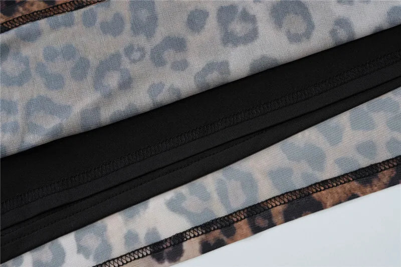 Leopard Print Backless Sexy Maxi Dress For Women Gown Fashion Halter Strapless Sleeveless Bodycon Printed Long Dress