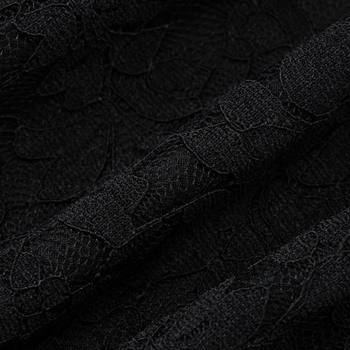 Load image into Gallery viewer, Lace Halter Sexy Mini Dress For Women Robe Off-shoulder Deep V Neck Sleeveless Backless Skinny Club Party Dress Robe
