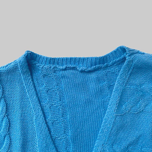 Load image into Gallery viewer, Fall Women’s Blue Stretch Knit Bodycon Midi Dress Business Casual Outfits Long Sleeves Sweater Belt Dresses Woman
