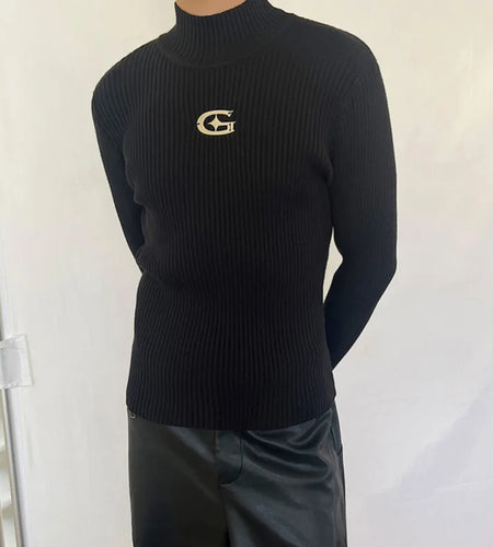 Men's Sweater Fashion Pullovers Autumn Winter Slim Male Sweter Niche Design Knit Tops Personalized Korean Style 9C2550