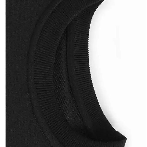 Load image into Gallery viewer, Black Plaid Ruffles Casual Sweatshirt New Round Neck Long Sleeve Women Big Size Fashion Tide Spring Autumn 2025 1DH7621
