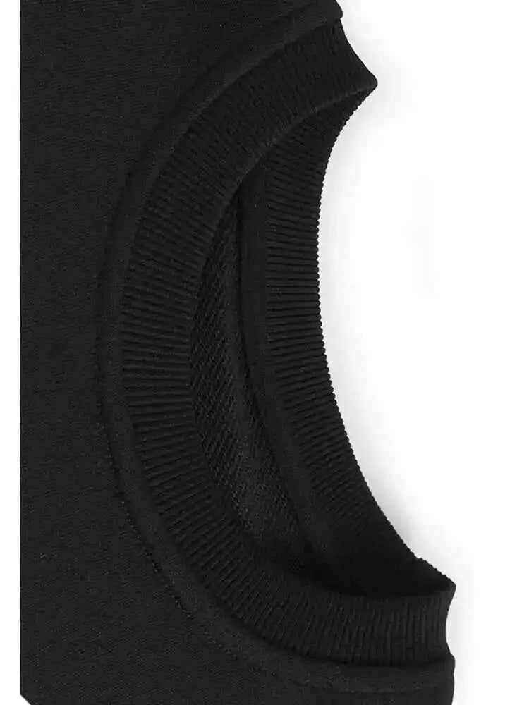 Black Plaid Ruffles Casual Sweatshirt New Round Neck Long Sleeve Women Big Size Fashion Tide Spring Autumn 2025 1DH7621