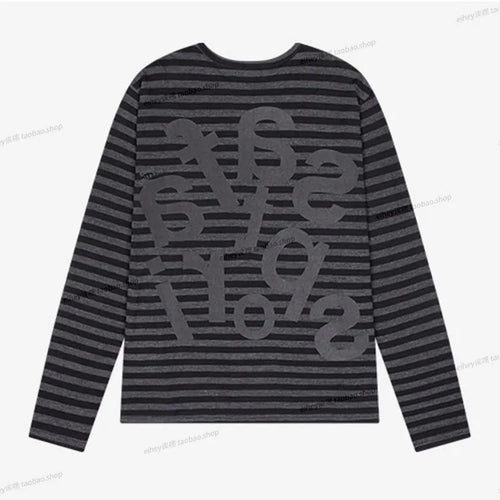 Load image into Gallery viewer, Letter Print T Shirts Women Clothing Preppy Style O-neck Long Sleeve Tees Chic Korean Camisetas Y2k Tshirts Tops 2024 Ropa Mujer
