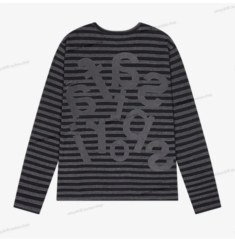 Letter Print T Shirts Women Clothing Preppy Style O-neck Long Sleeve Tees Chic Korean Camisetas Y2k Tshirts Tops 2024 Ropa Mujer