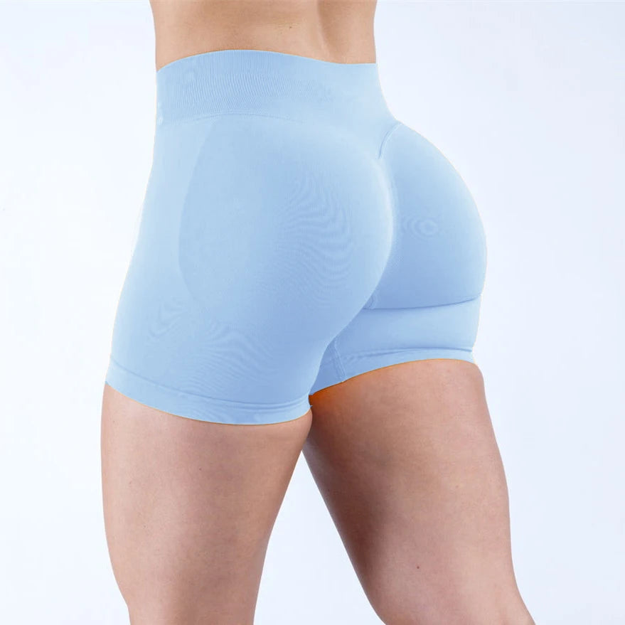 Impact Gym Shorts Woman High Support Fitness Sports Biker Short Workout Scrunch Butt Yoga Seamless Leggings Running Skipping