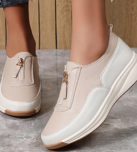 Women's Sports Shoes 2025 New White Shoes Woman Flats Casual Shoes Zapatillas De Mujer Flat Sneakers Casual Footwear Women
