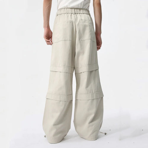 Load image into Gallery viewer, Men&#39;s Wear Overalls Spring New American Style Men Casual Pants Deconstructed Spliced Straight Loose Trousers Trendy 9C5980
