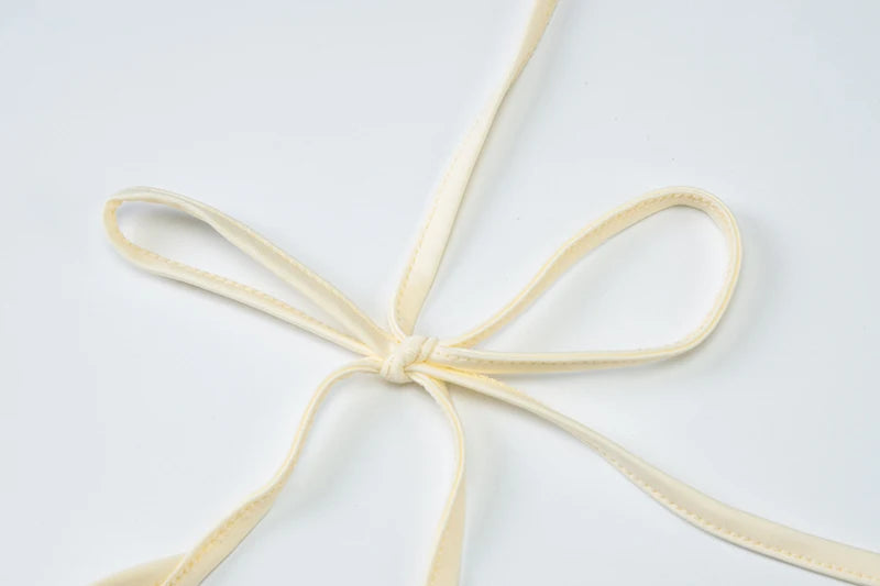 Ruffle Sexy V-neck Backless Sleeveless Lace-up Thigh Split Patchwork Maxi Dress For Women Slim Party Evening  Dress