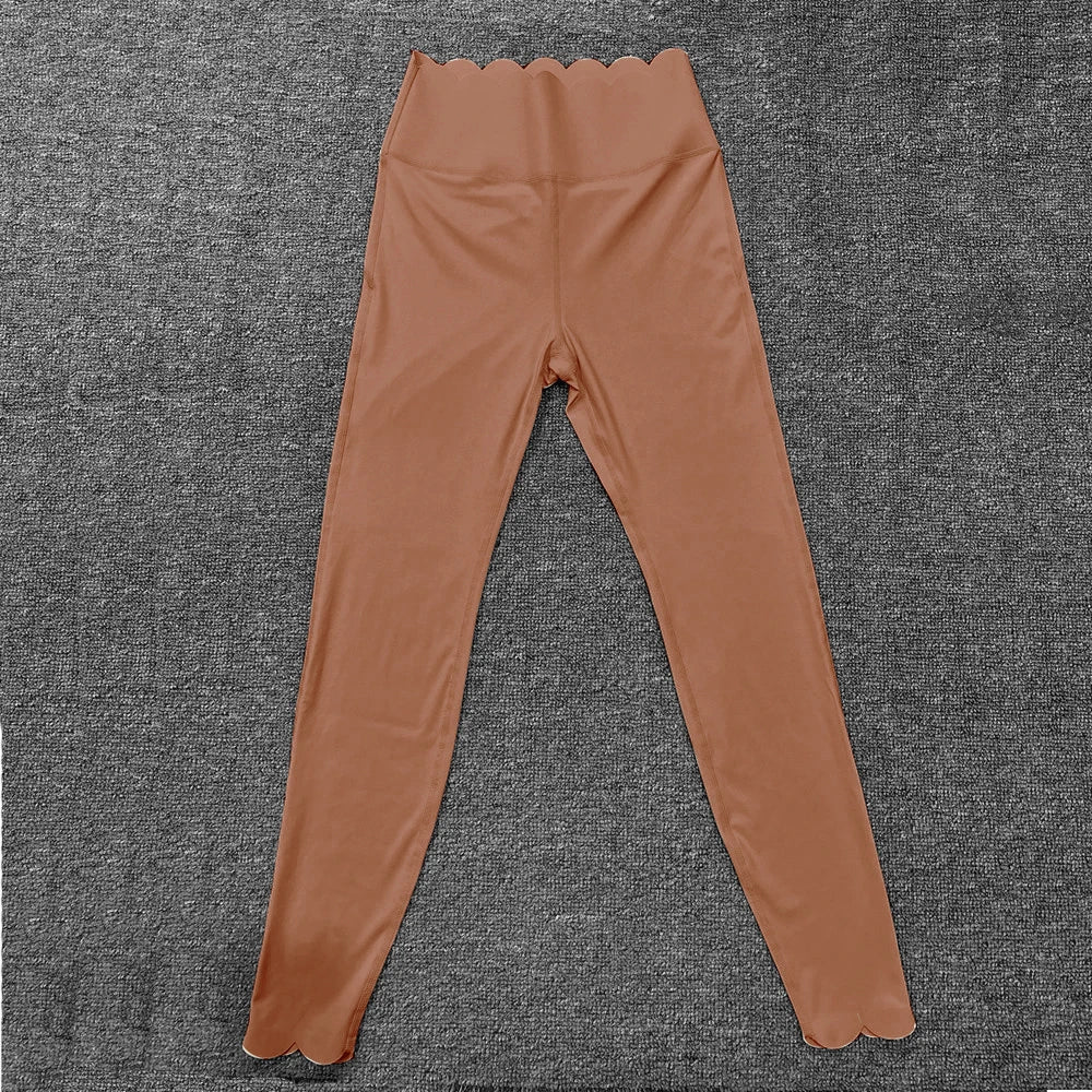 Nude Yoga Pants Women Leggings Hips Lifting Gym Legging Sport High Waist Fitness Legging Bubble Butt Workout Running Tight