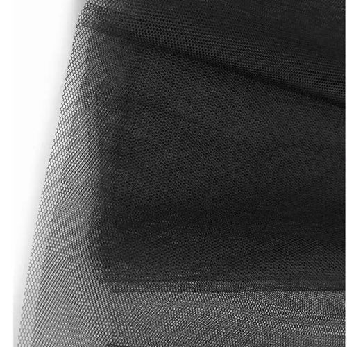 Load image into Gallery viewer, Women Black Mesh Irregular Spliced Long Big Size Blouse New Lapel Long Sleeve Shirt Fashion Spring Autumn 2025 1DH7624
