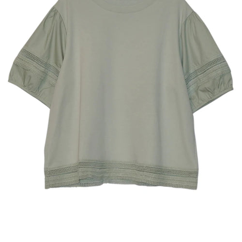 Load image into Gallery viewer, Women Black Lace Hollow Out Big Size Casual T-shirt New Round Neck Short Sleeve Fashion Tide Spring Summer 2025 1DJ1136
