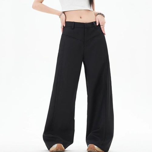 Load image into Gallery viewer, Men's Suit Pants Three Dimensional Cutting Splicing Aline Style Casual Trousers Loose Wide Leg Casual Trendy 9W1199
