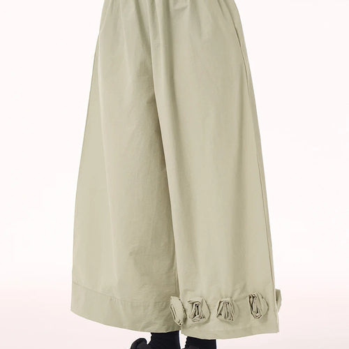 Load image into Gallery viewer, High Elastic Waist Black Three-dimensional Flower Wide Leg Pants New Trousers Women Fashion Spring Autumn 2025 1DH9426
